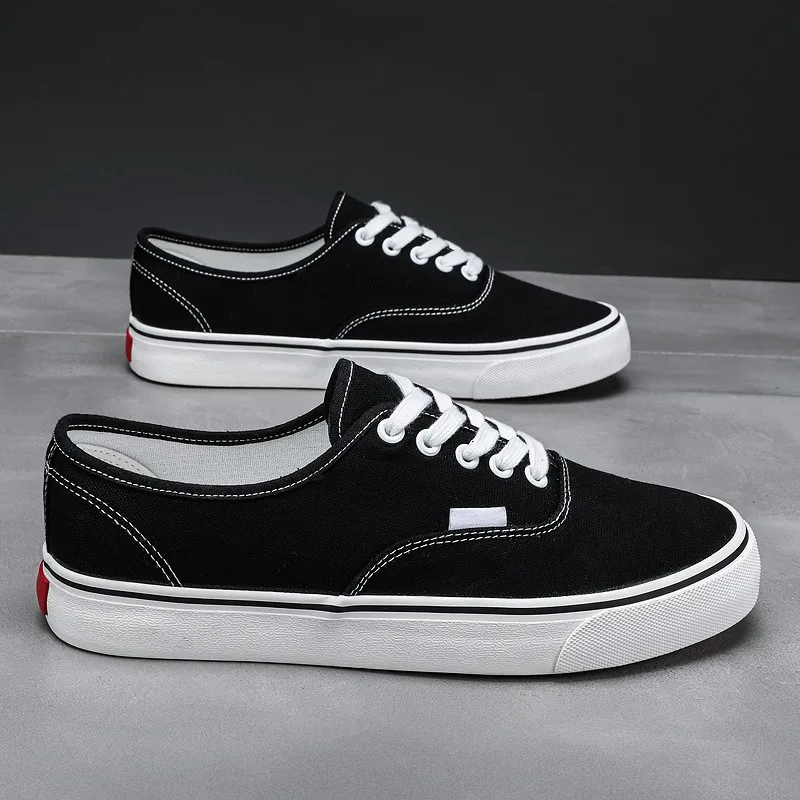

Atacado Imported unisex Shoes Sneakers check vanz Canvas Sneakers laces Vulcanized Men Flat Sneakers Cheaper lightweight