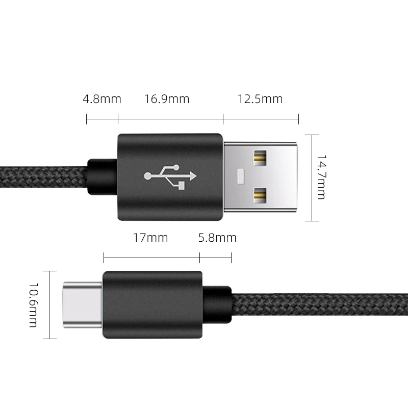

Phone Charge Wire Cabos USB To Type C Micro 3A Fast Charging Cable Para Celular Cargador Kabel Data Line Cabo USB Charging Cable