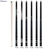 real shell inlay high grade black ebony wood hand pool cue carom cue