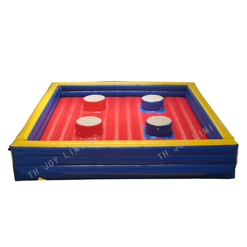 

Free Shipping! 6x6m Outdoor Inflatable Sports Game Fighting Inflatable Gladiator Jousting Game For Adult Inflatable Joust