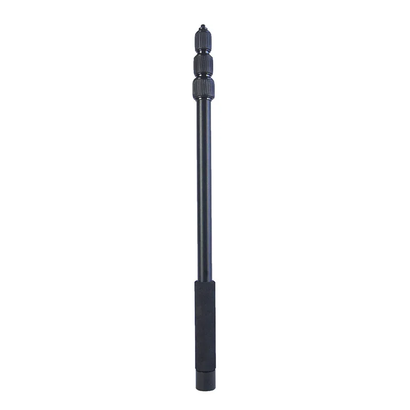 

Multipurpose Aluminum Flexible Telescopic Pole Tube Tent Pole Selfie Stick Monopod, Black