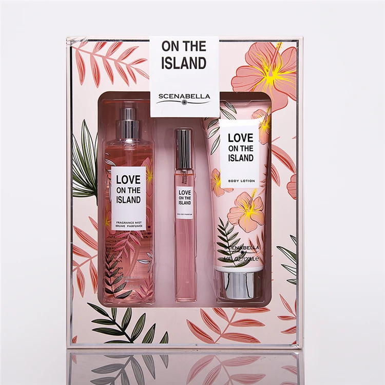 

SG0017 Scenabella Love on the Island 3 pcs perfume for women set