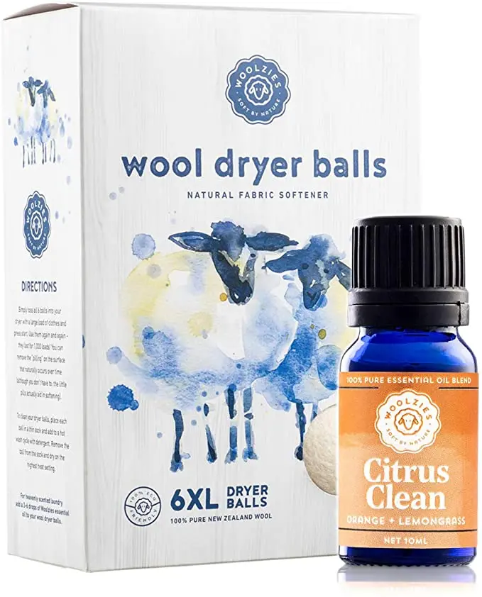 

Best Scented Laundry wool dryer balls with essential oil, Customized color