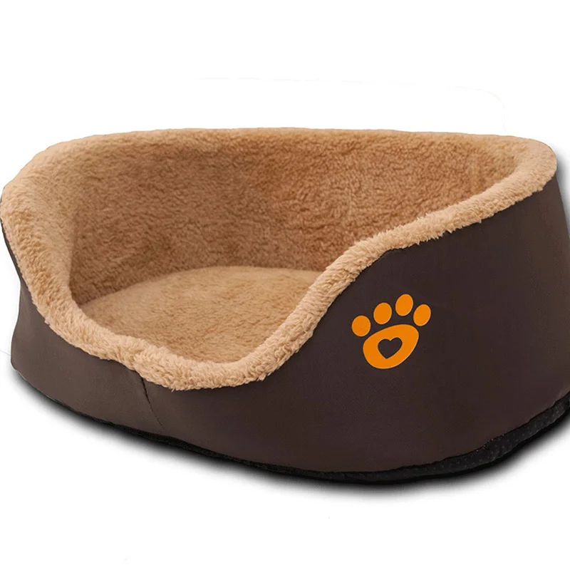 

Round Dog Sofa Bed Soft Fleece Warm Cat Beds Chihuahua bulldog Small Dog Beds cama perro Pet Beds For Dogs/Cats, Picture