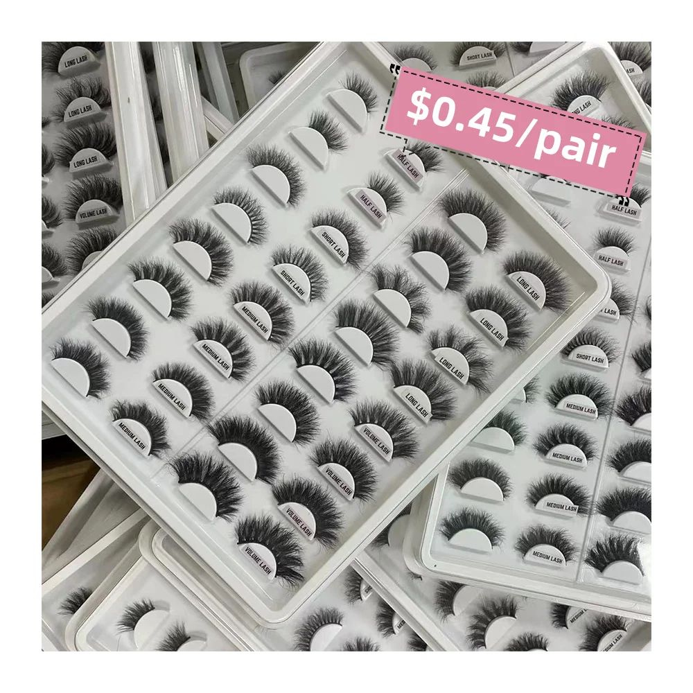 

Free sample Light Weight custom packaging eyelashes private label dropshipping