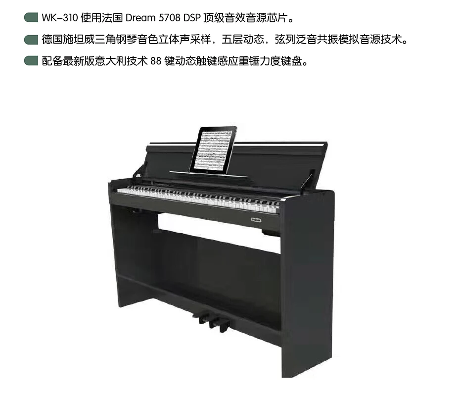 Piano Electrico Nux WK-310 – Musical Custom shop