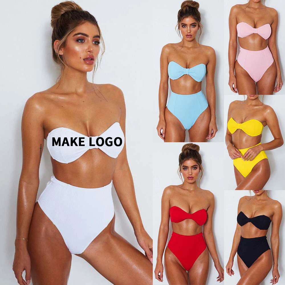 

bikini 2021 breathable bikini with logo womens bikini panties cut out