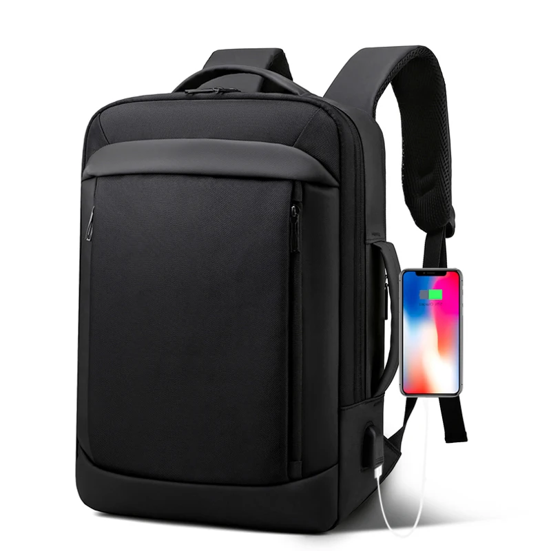 

Factory Direct Wholesale Sac A Dos Laptop Backpack Waterproof Backpack USB Charging Port Nylon Rucksack