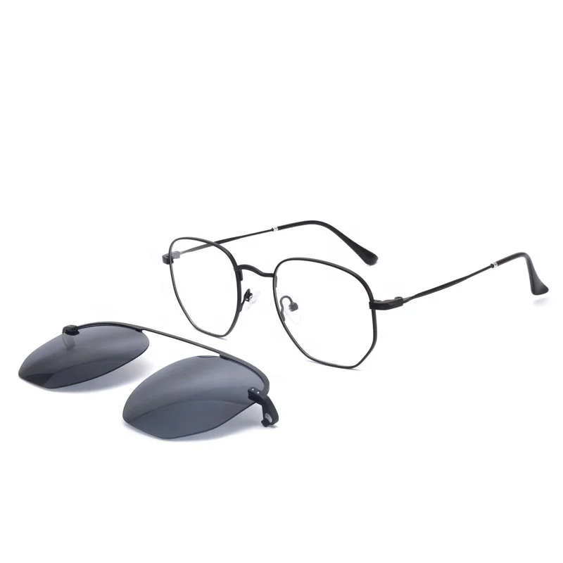 

Fashionable Novel Polygon Clip-On Optical Eyeglasses For Unisex RY1035