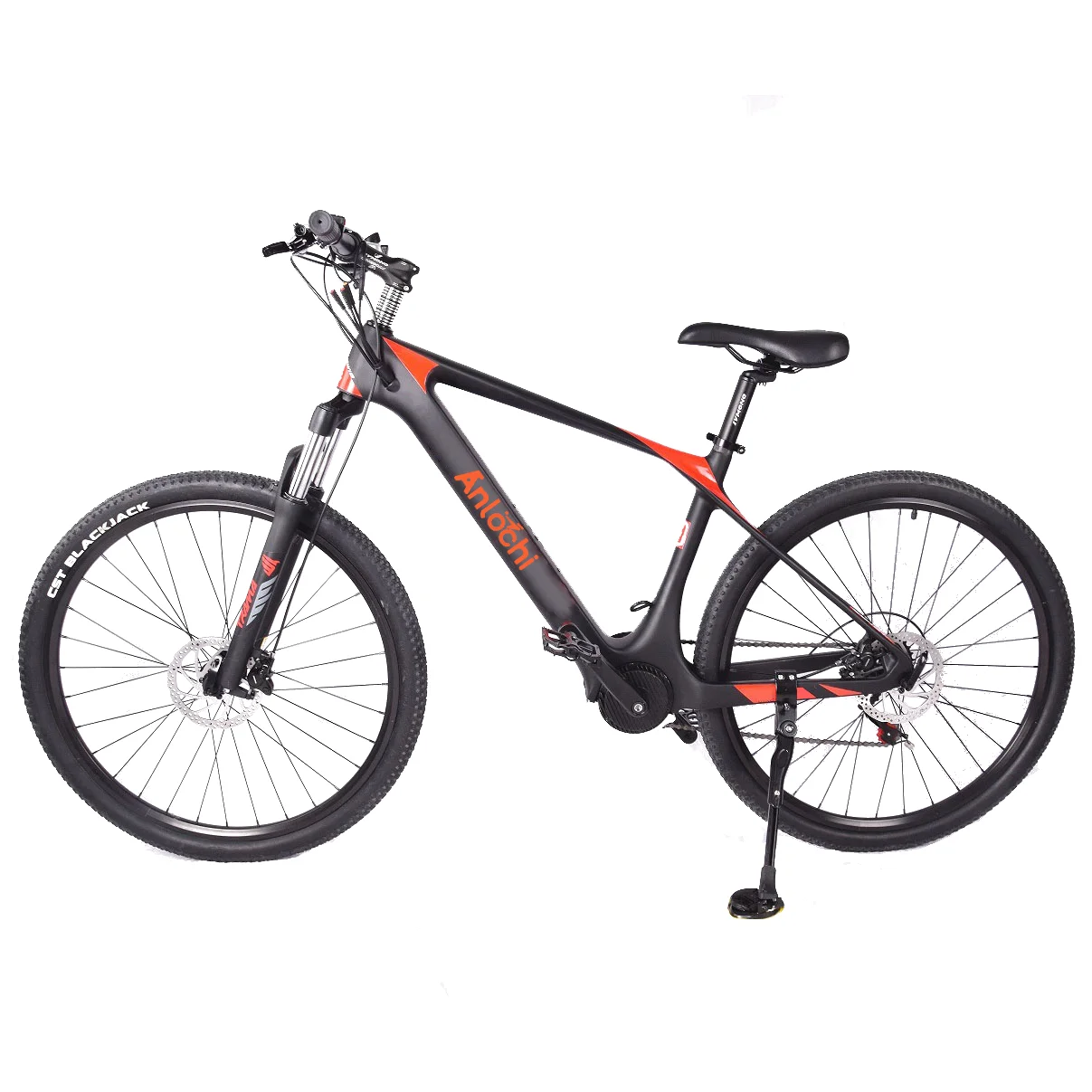 

Anlochi New arrival 27.5 inch ebike carbon mid drive motor MTB full Suspension Bike Carbon Ebike for sale