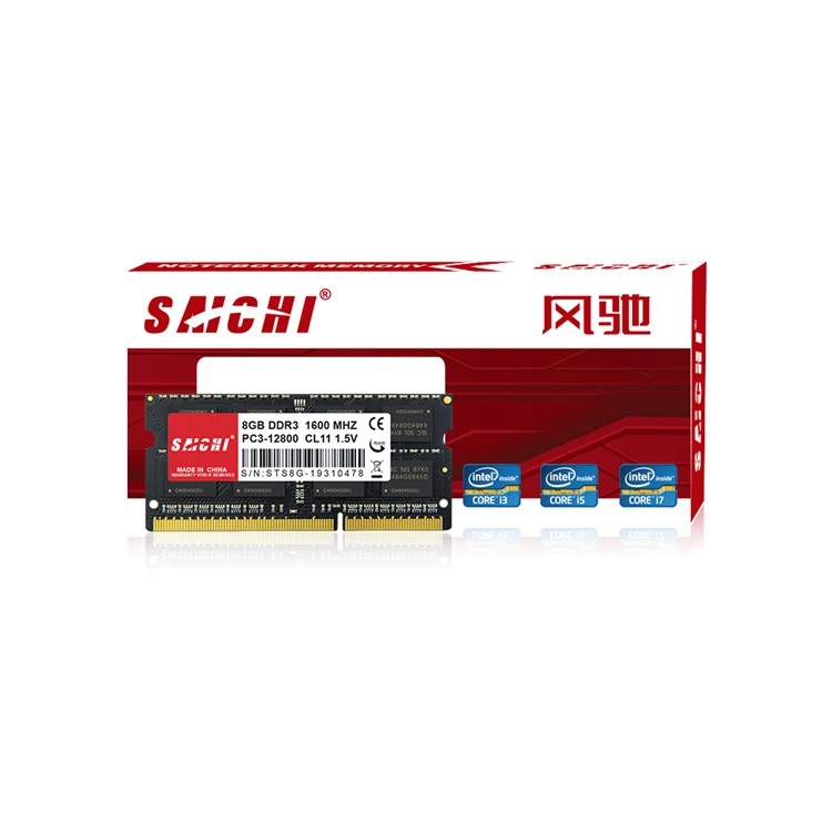 

China Manufacturer Original Chipsets Sodimm DDR3 Ram 1600MHz 8GB Laptop Memory Ram