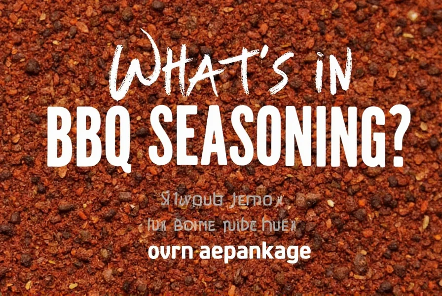 BBQ Flavor Profile Chart