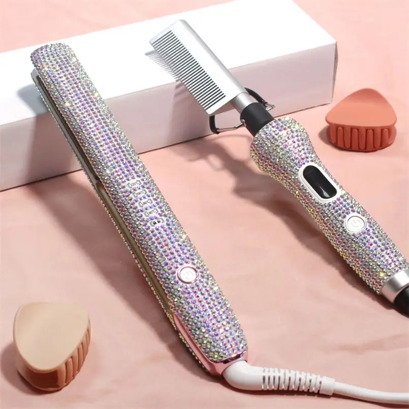 

Plastic Brazilian Flat Iron Hair Straightener With High Quality, Customized