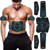 EMS Abdominal muscle trainer,Easy Fitness Slimming Massager Electronic Wireless Rechargeable Muscle stimulation belt