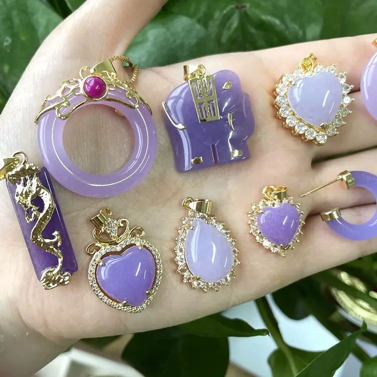 

2021 New Arrival lavender jewelry sets for party wedding jewelry sets necklace set jewelry women