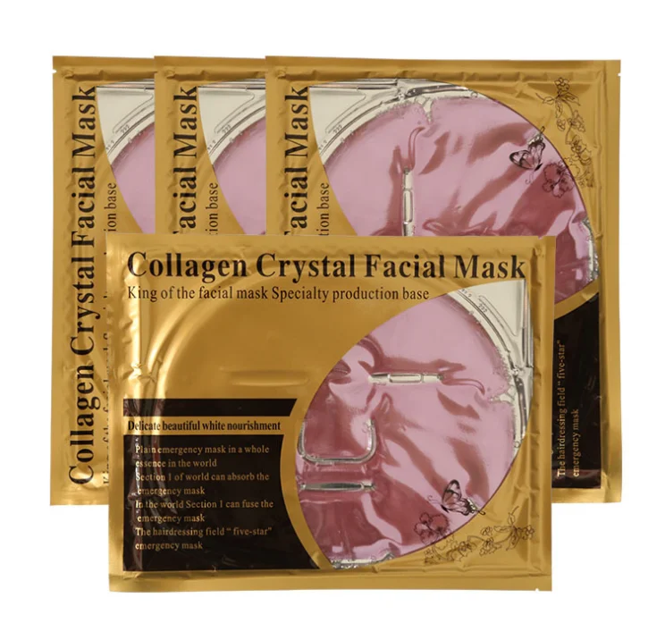 

custom organic hydrating korean facial mask collagen sheet facial mask for skin care, Accept customization