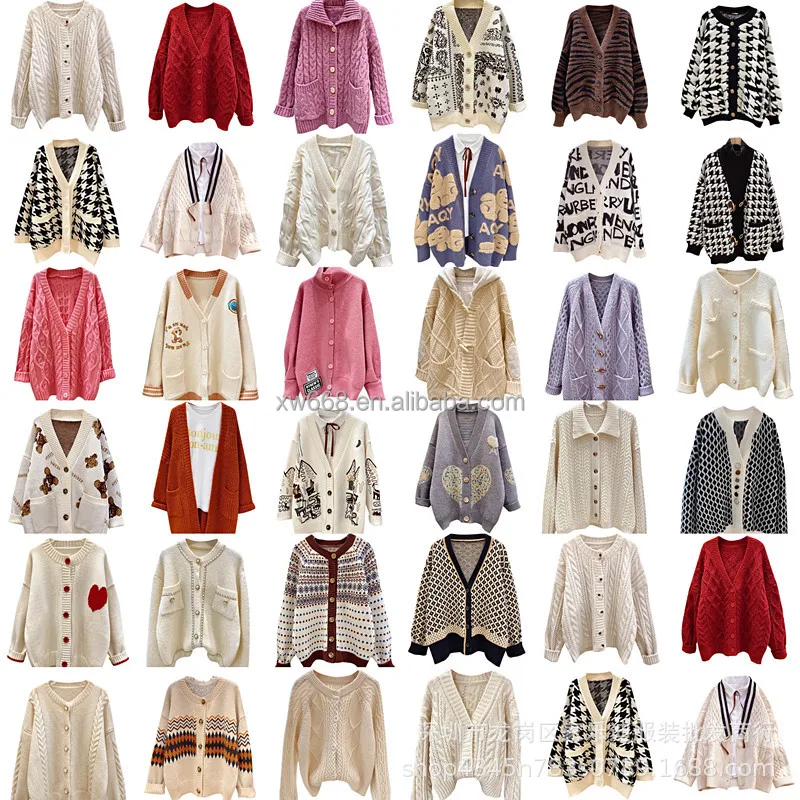 

The new low - priced winter leisure high - quality knitted long - sleeve women's sweater women's sweater