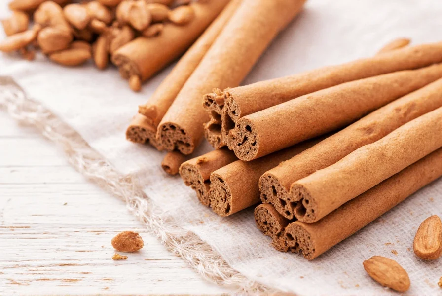 Close-up of cinnamon sticks and powder showing natural gluten-free spice