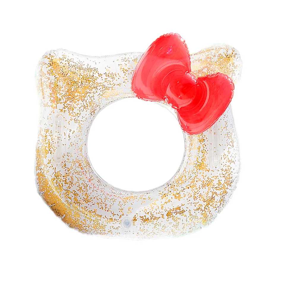 

New INS Transparent Cartoon Cute Swimming Ring Baby Swimming Ring Durable, Mix up