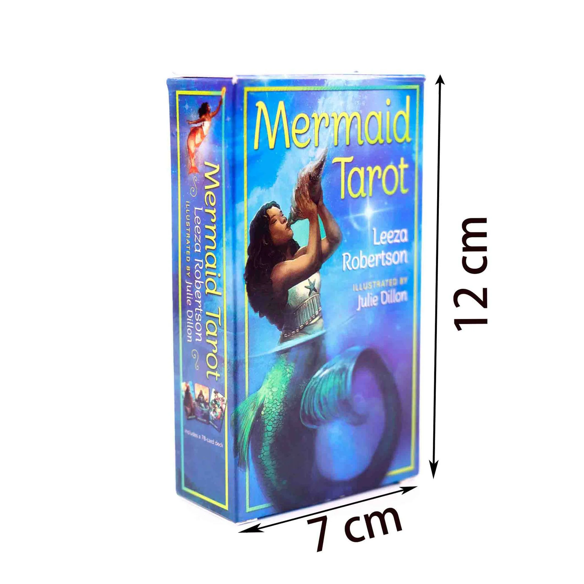 

Original Tarot Cards Mermaid Tarot Deck with paper guidebook booklet board game English Spanish French German
