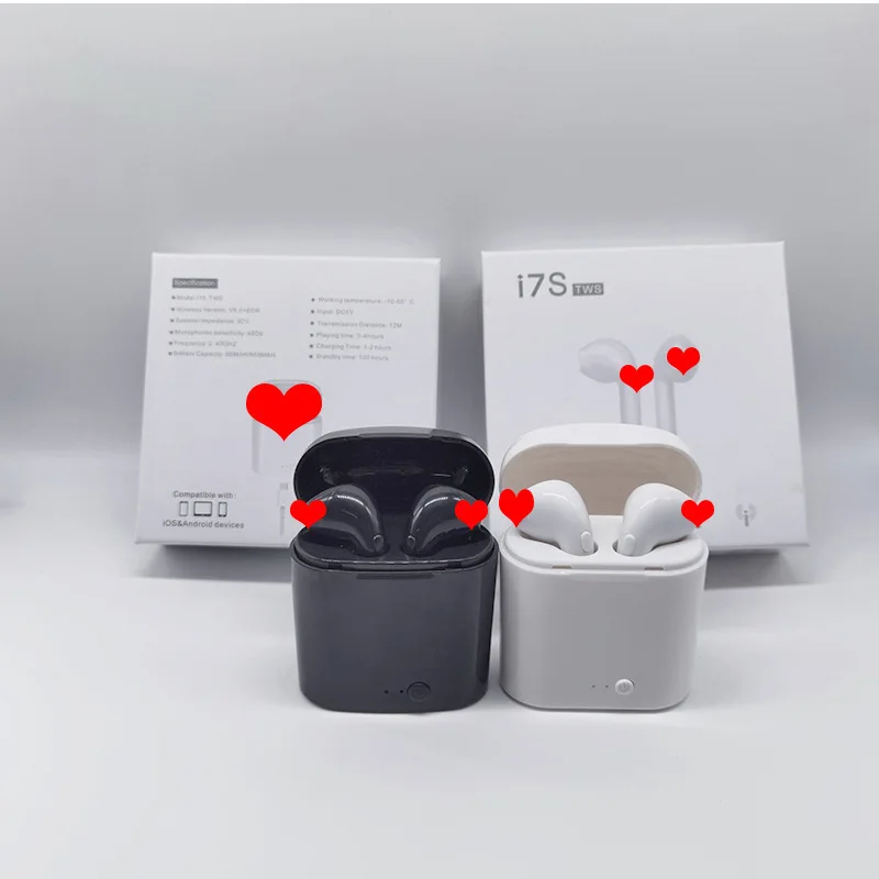 

Wireless Sport Earbuds i7s Bluetooths Headset i12 TWS i7s Headphone i7s tws