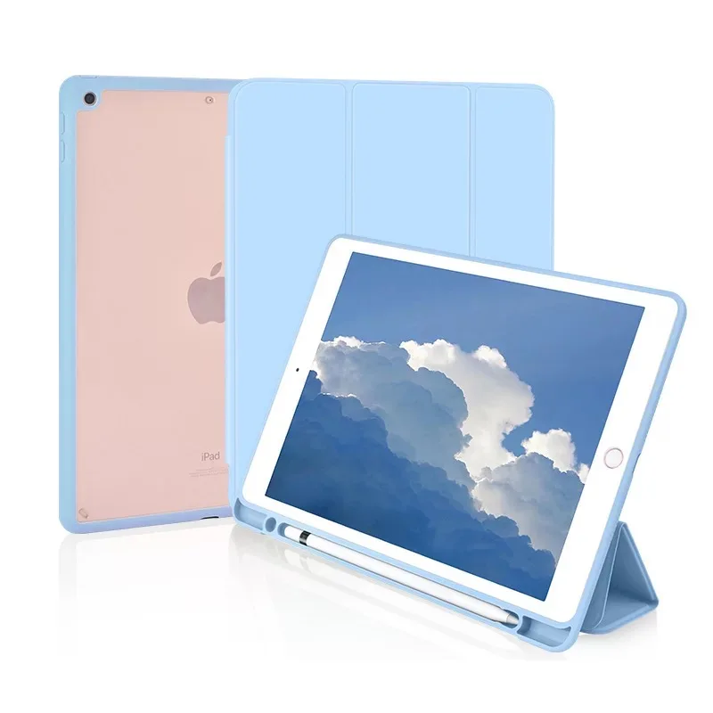 

2021 High Quality Case For iPad 10.2 Universal Tablet case auto sleep and wake with pencil holder
