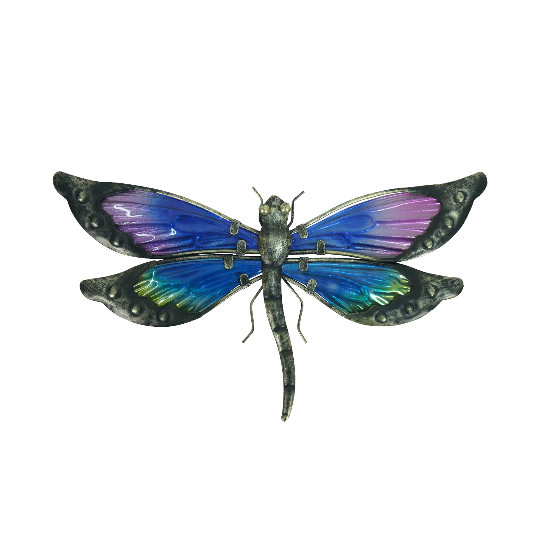 

Modern Home Decor Dragonfly Wall Art Decor Garden Decor Wholesale Factory Supply, Colorful