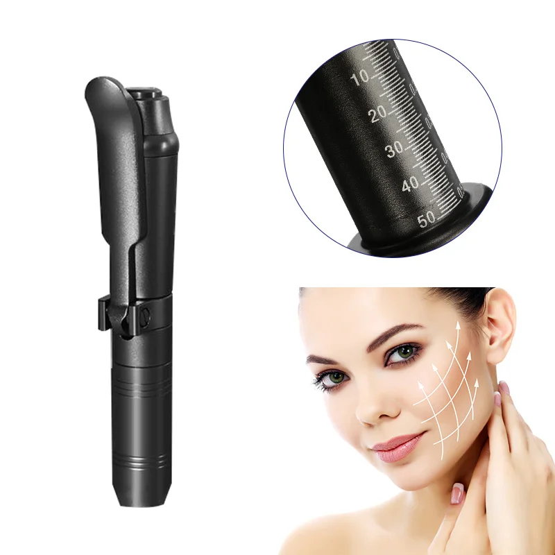 

High quality crossed linked hyaluronic acid pen enlargement for injection no pain new modle 0.3ml non needle pen