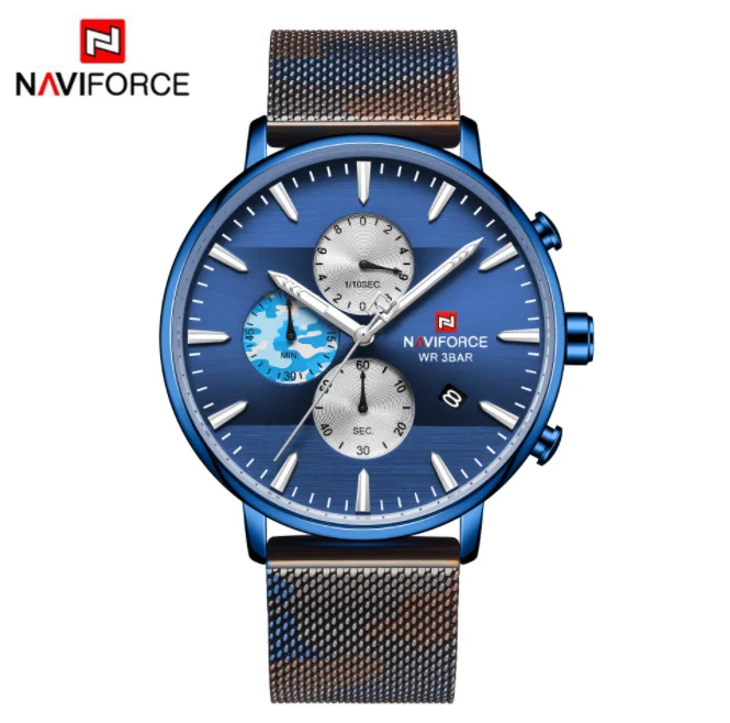 

NAVIFORCE Relogio Masculino Watch Men Gold Wristwatches Mens Watches Top Brand Luxury Sport Watches 2020 Hombre Waterproof