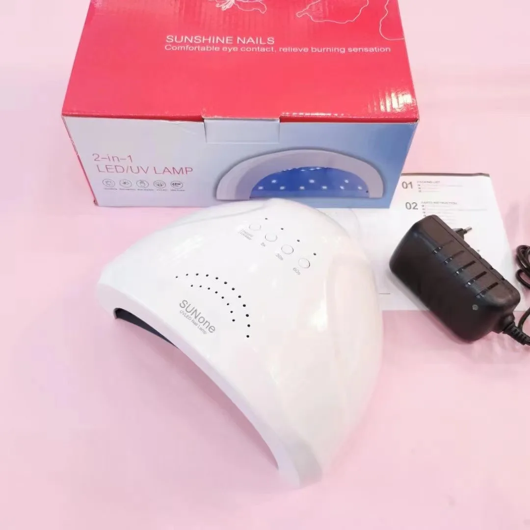 

Wholesale Nail Dryer 48w Led/uv Gel Polish Sun One Nail Curing Lamp