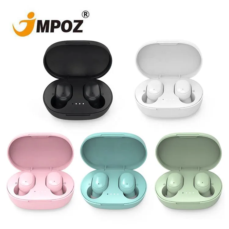 

Best selling promotion true wireless headset Macaron A6S Mipods for Mi phone, A6S For Redmi Airdots earphones TWS earbuds