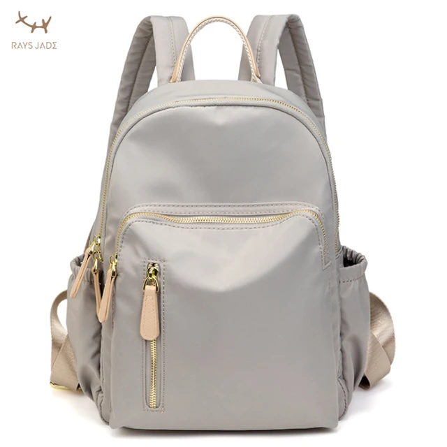 

Waterproof School Backpack Ladies College Style Multifunctional Casual Designers Backpack Women Nylon Leather Backpack Diper Bag, Customized color options