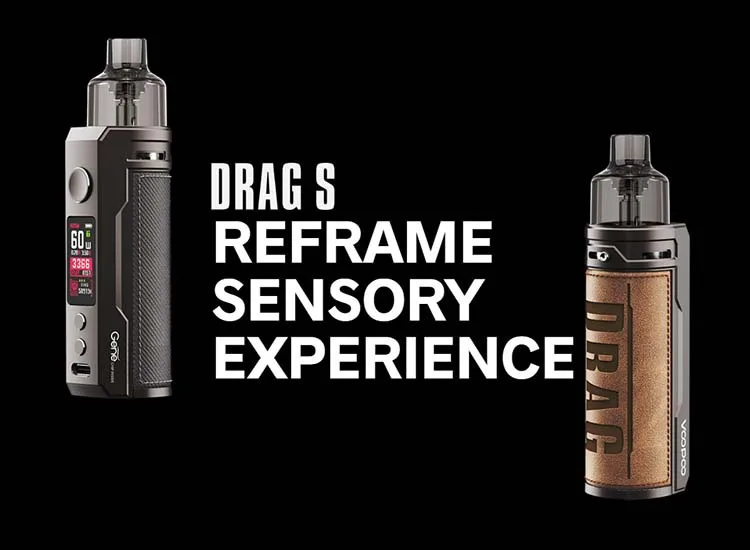 wholesale voopoo e-cigarette 60w voopoo drag s mod pod kit 2500