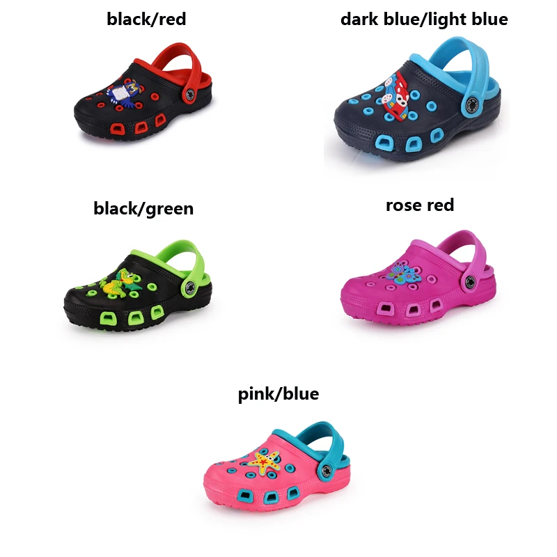 
Customized durable Children EVA garden clogs shoes sandals slippers kids 