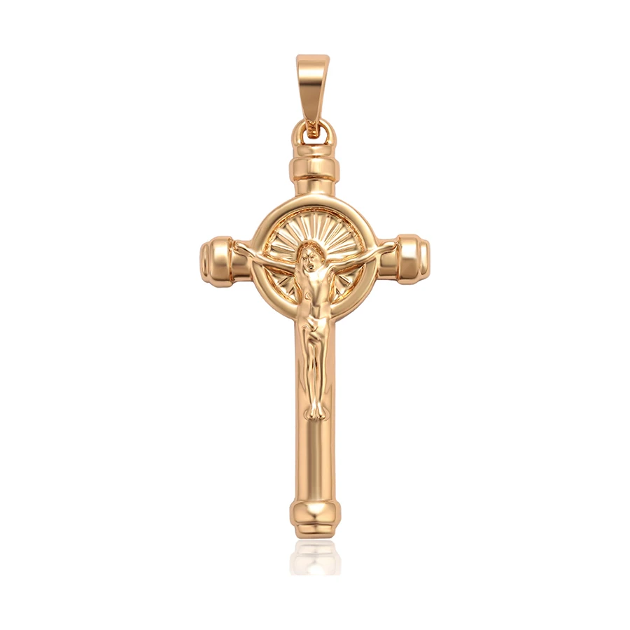 

35545 Xuping wholesale fashion women gold jewelry cross pendant without necklace