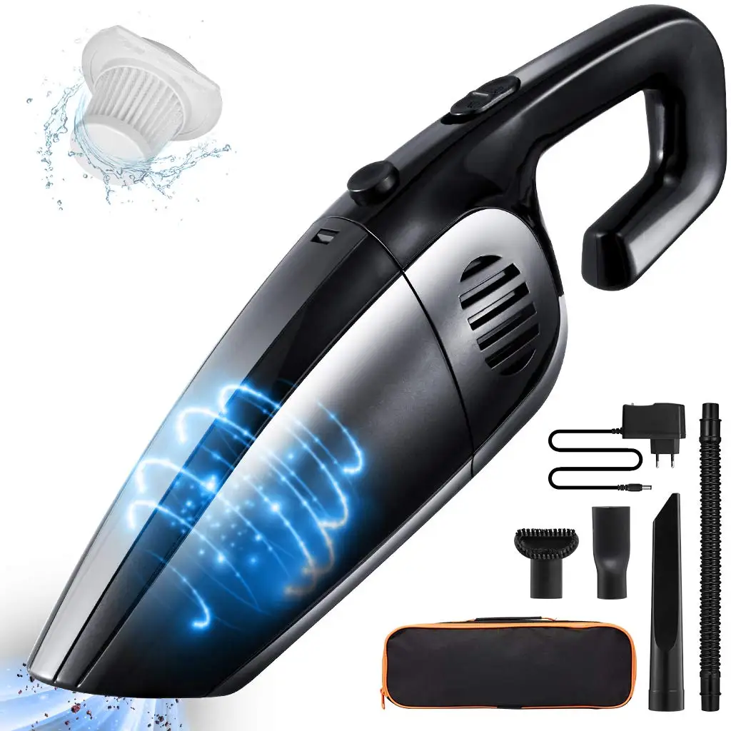 
Bagless Vacuum Cleaner Rechargeable Cyclone Suction Mini Wireless Handheld Vacuum Cleaners Wet Dry Auto Portable for Car Home 