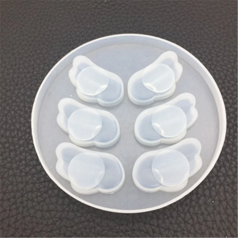 

Silicone Angel Wings Transparent Cake Decoration Molds, White