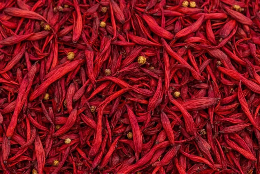 Side-by-side comparison of authentic saffron threads versus common saffron adulterants like marigold petals and dyed corn silk