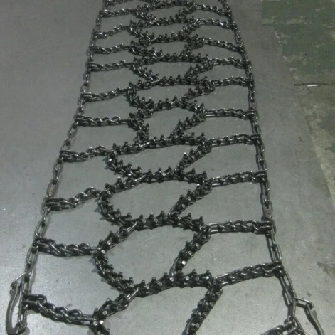 
11.2x24-9.5mm tractor chain with studs 