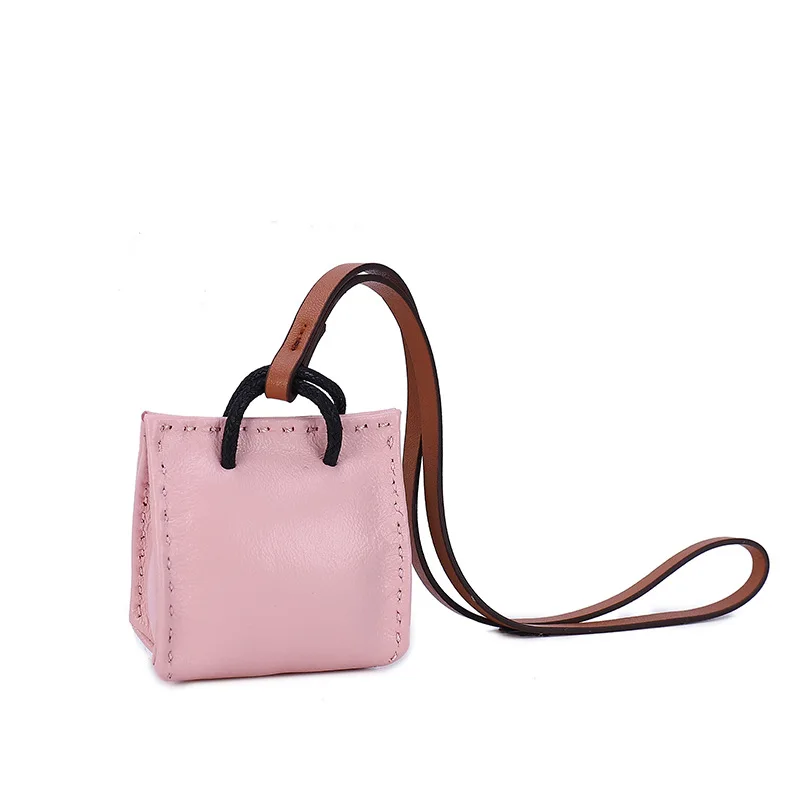 

Fashion Platinum Bag Pendant Sheepskin Small Mini Bags