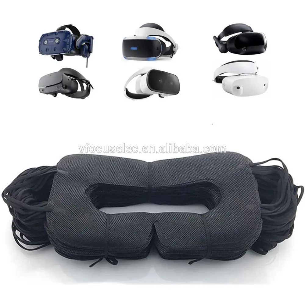 

Wholeasle Black Disposable VR eye mask