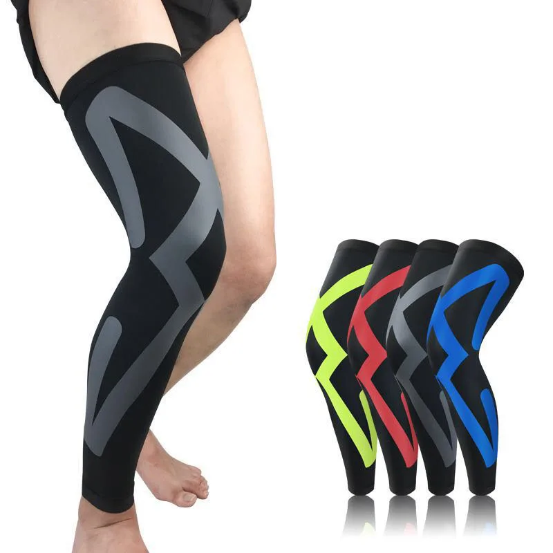 

Sports Safety Protective Gear Breathable Lengthened Knee Pads Basketball Running Knee Support Sleeve