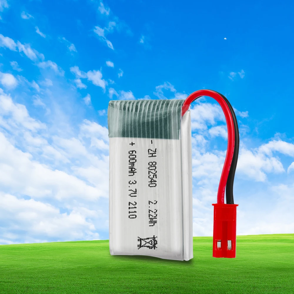 

802540 3.7v 600mah 30C Lithium polymer Cell lipo Battery for wireless Speaker GPS