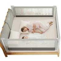 

Portable Toddlers Adjustable Protective Durable Baby Safety Bed Side Fence Guard Crib Rails