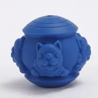 

dog slow feeder ball for pet training iq interactive food dispensing treat ball dog toy