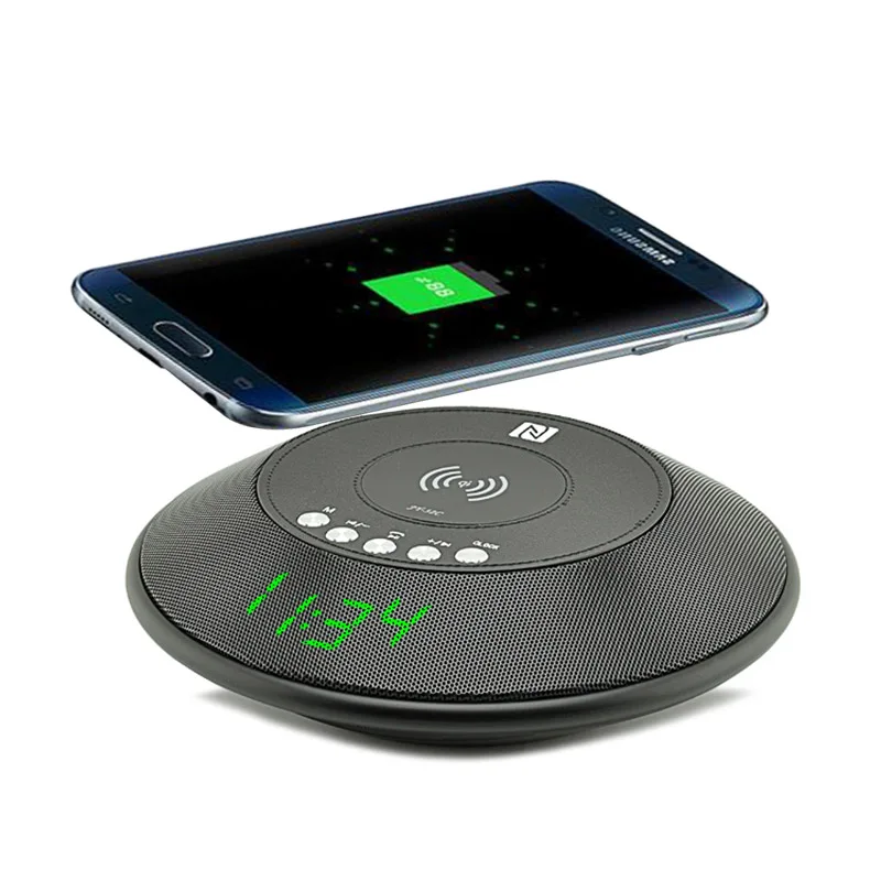 

New design waterproof mini retro portable wireless charging Blue Tooth speaker