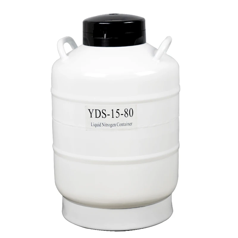medical cryogenic semen container yds-15-80 liquid nitrogen canister 15 l storage tank price