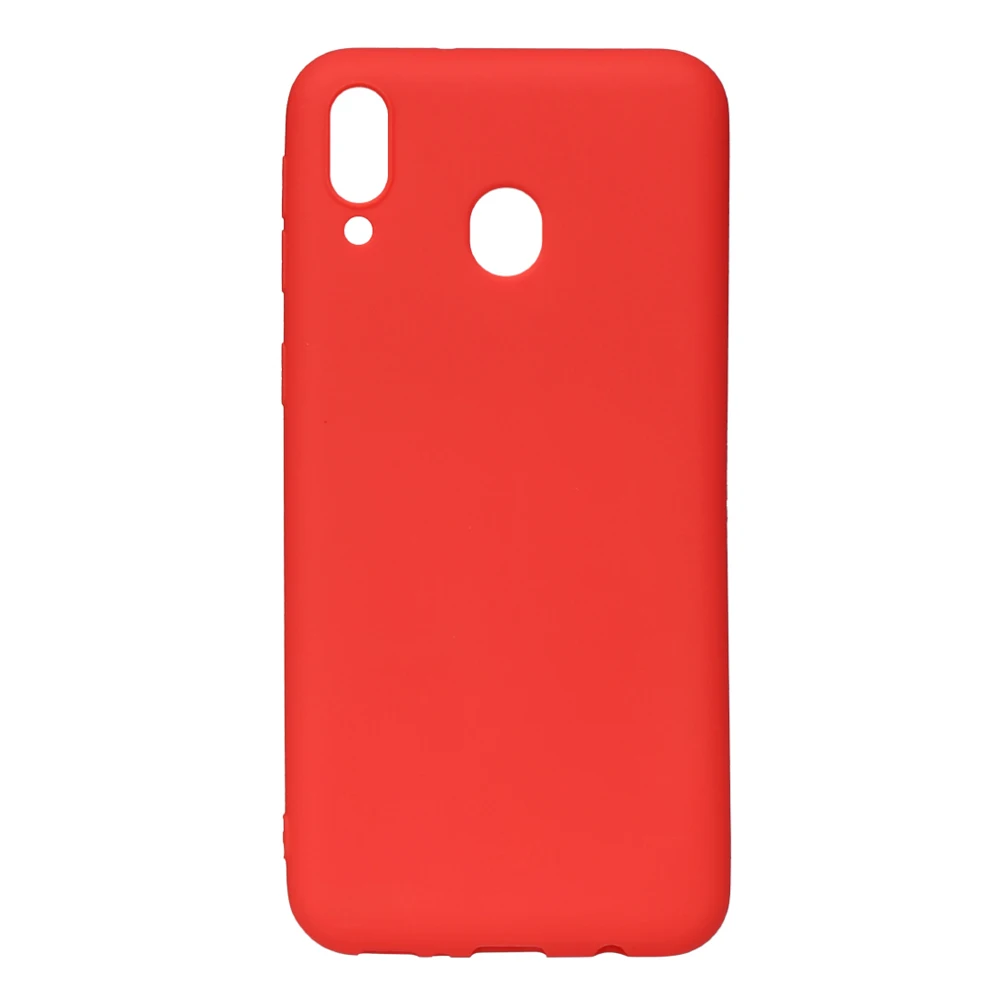 

Shockproof Candy Color Matte Skin Silicone Gel Soft TPU Matte Phone Case Cover For Samsung Galaxy M20 Phone Cases, 15 colors