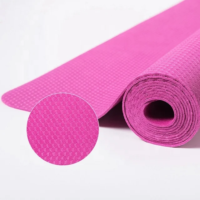 

Green Anti Slip Gym Rubber Mat Private Label, Best Lightweight Travel Yoga Mat Rubber Foldable Fitness, Purple green black pink blue