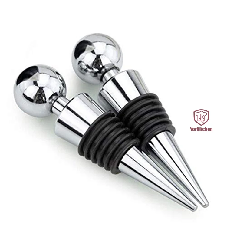 

Home Bar Wine Collection Red Wine Champagne Stainless Steel Bottle Stopper Sealer